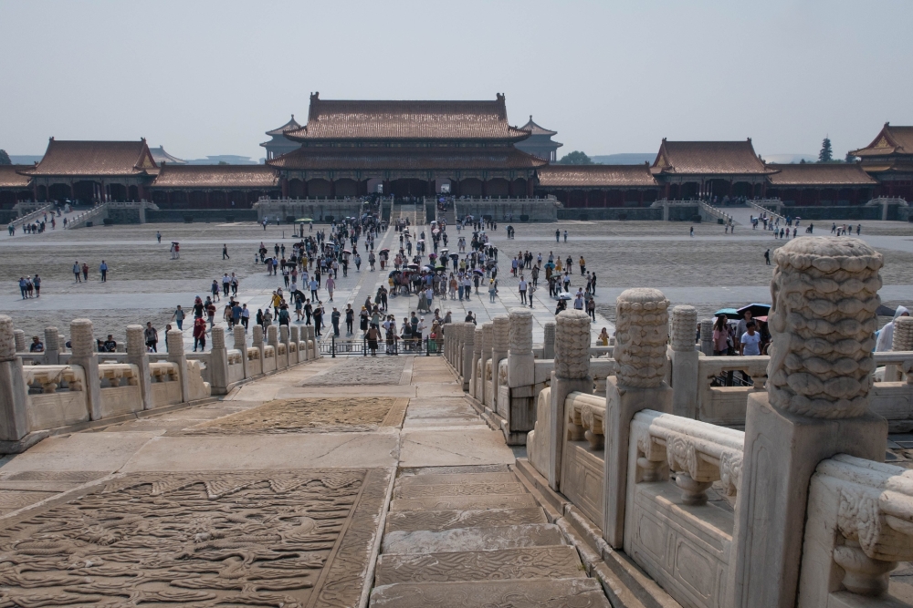 Halle der Höchsten Harmonie in der Verbotenen Stadt in Beijing / China