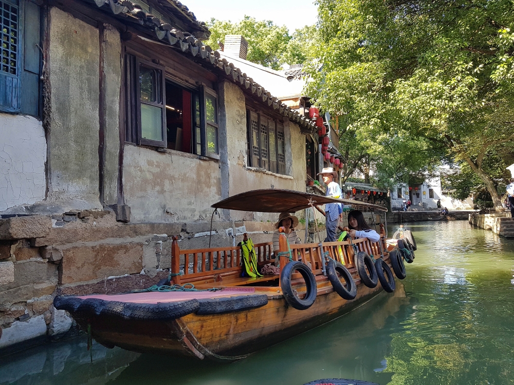 Kanäle in der Altstadt von Tongli / Jiangsu / China