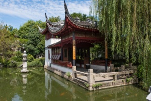 Perlenpagode in Tongli / Jiangsu / China