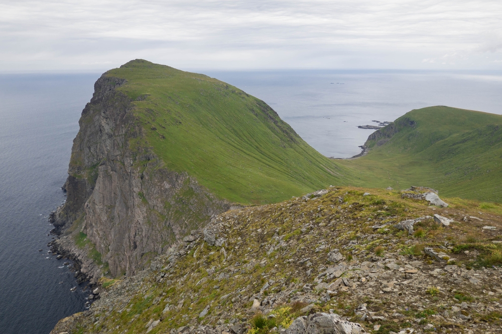 Wanderung zum Ryten auf den Lofoten in Norwegen