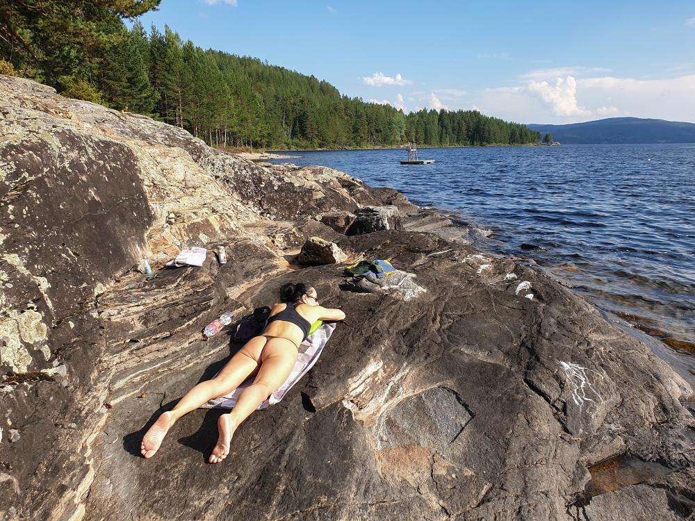 Sperillen im Ådalen im Østlandet in Norwegen