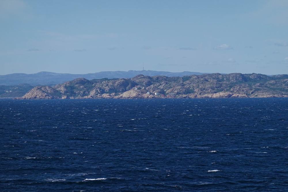 Blick von der Norröna auf den Skagerrak (Norwegen)