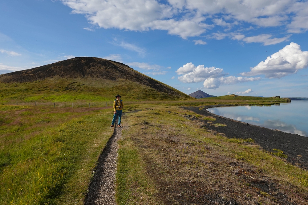 Rundtour entlang der Pseudokrater von Skútustaðir und dem Stakhólstjörn - am Mývatn (Nordisland)