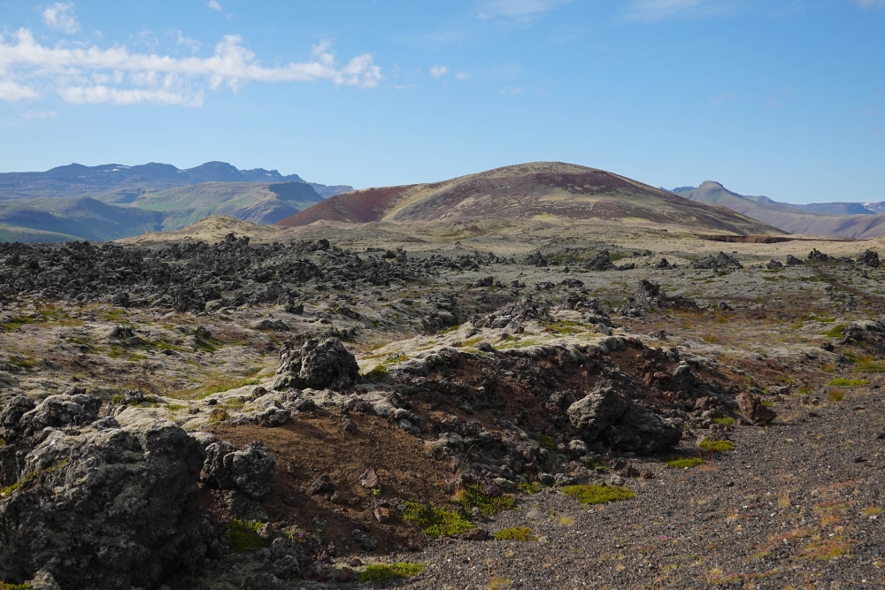 Berserkjahraun an der Nordküste von Snæfellsnes (Island)