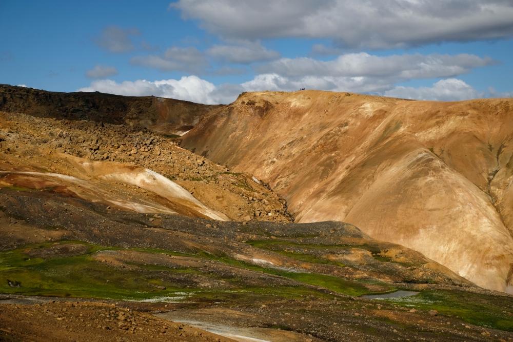 Wanderung oberhalb des Hveradalir - Kerlingarfjöll (Westliches Hochland von Island)