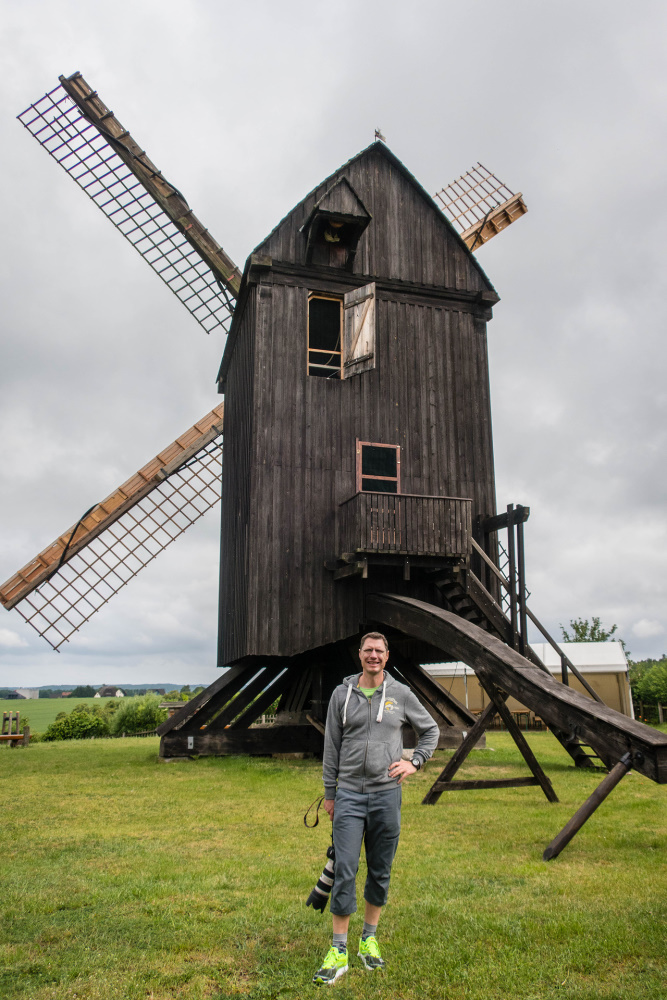 Bockwindmühle in Pudagla / Insel Usedom