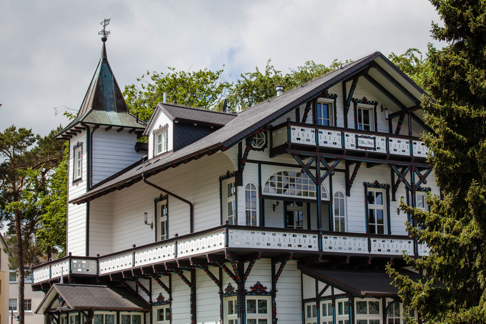 alte Villa in Heringsdorf / Insel Usedom