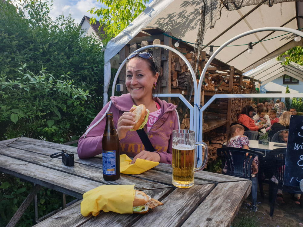 bester Räucherlachs in Wieck / Greifswald