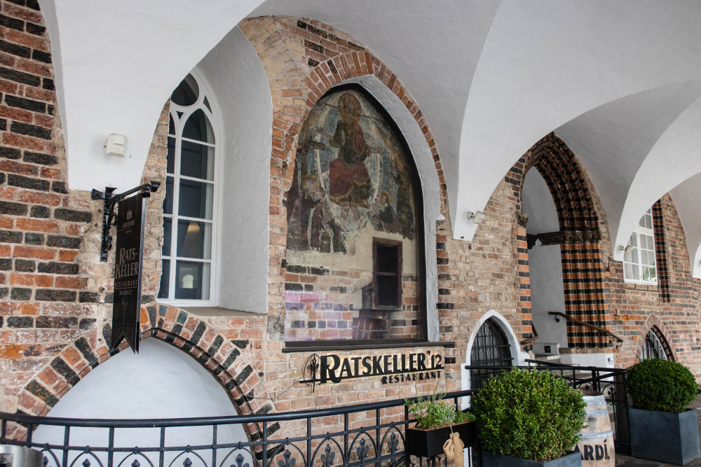 gotische Elemente am Rostocker Rathaus