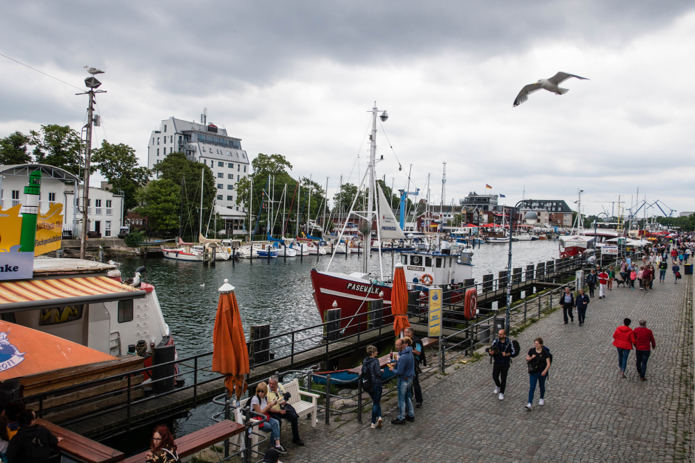 Alter Strom in Warnemünde