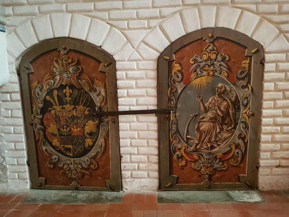 Gemälde an der Grabanlage von Adolf Friedrich I. im Doberaner Münster