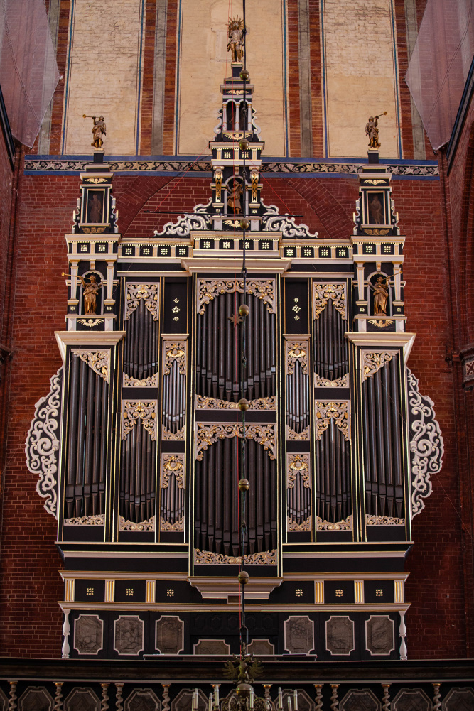 Orgel in der Nikolaikirche in Wismar
