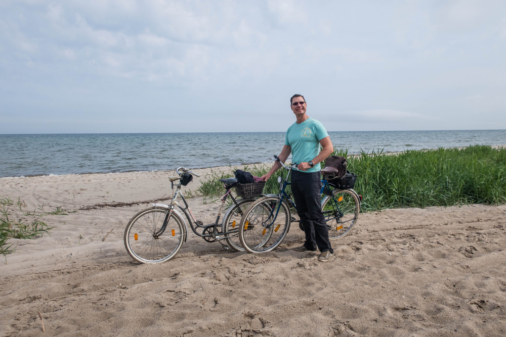 sandige Fahrradtour auf Poel